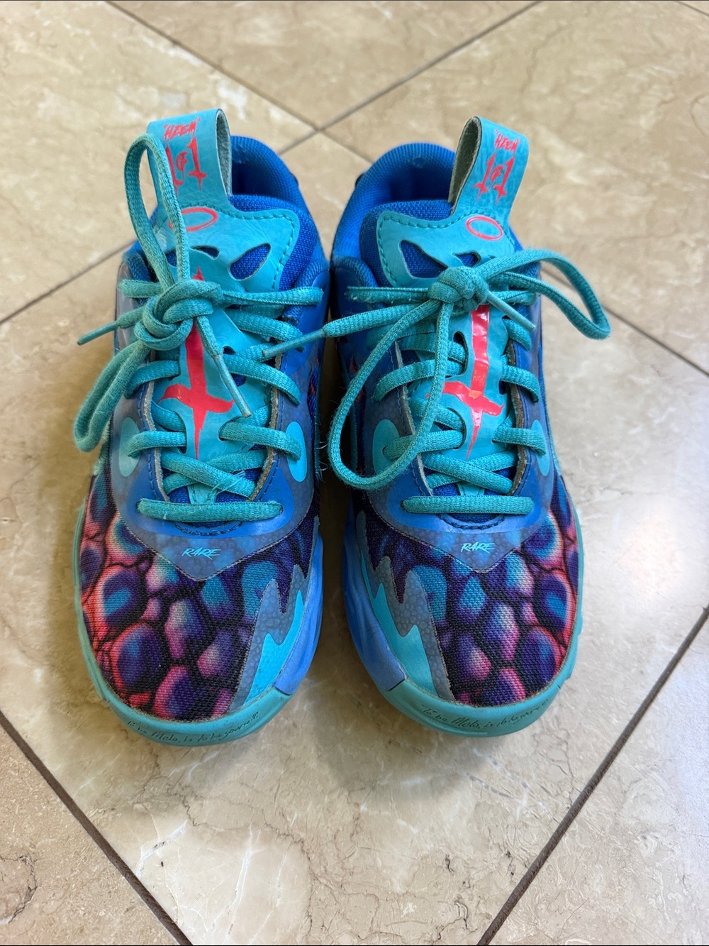 LaMelo Ball Alien Skin Sneakers